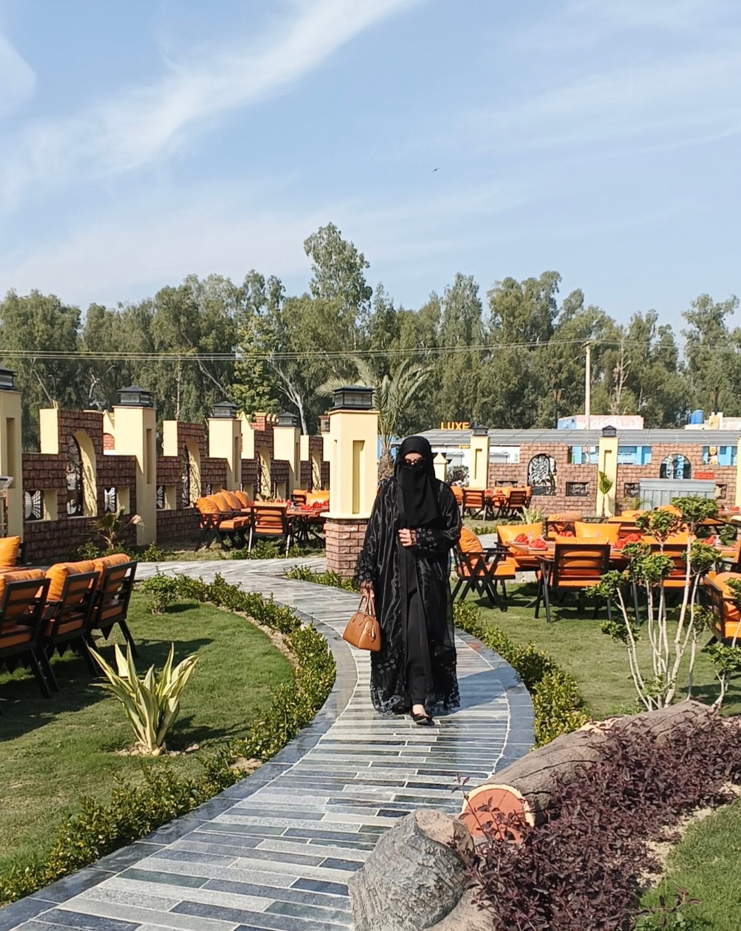 Luxury Black Formal Modest Gown with Inner