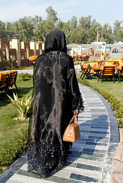 Luxury Black Formal Modest Gown with Inner